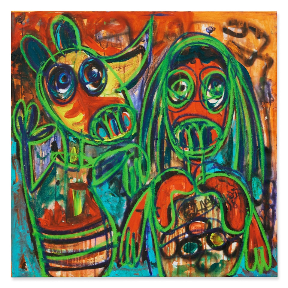 Couleurs I by Aboudia Abdoulaye Diarrassouba