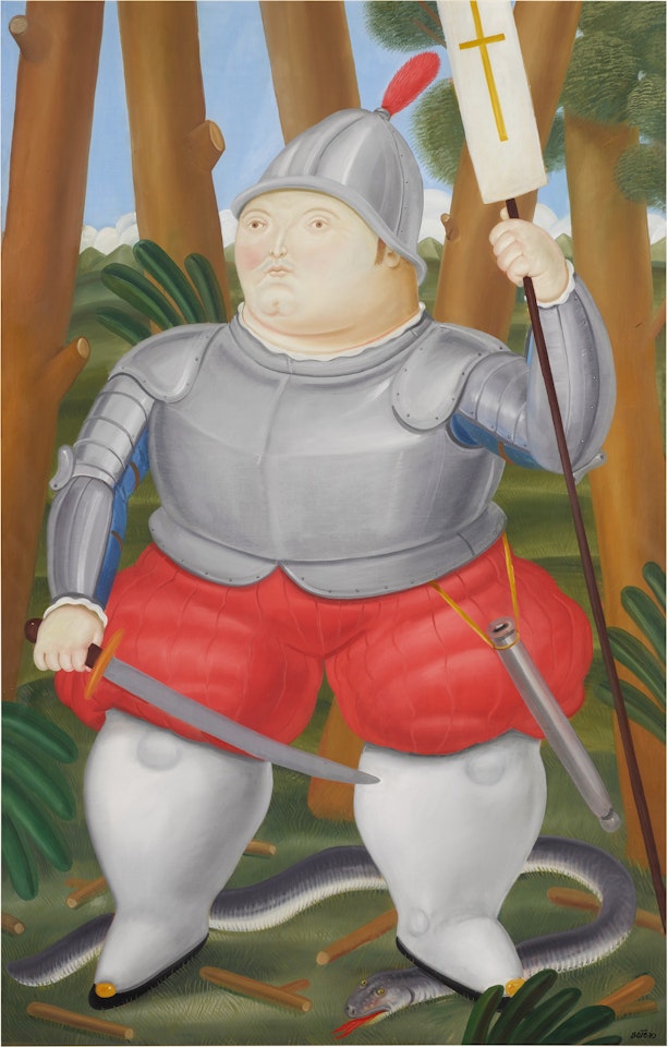 El Gran conquistador by Fernando Botero