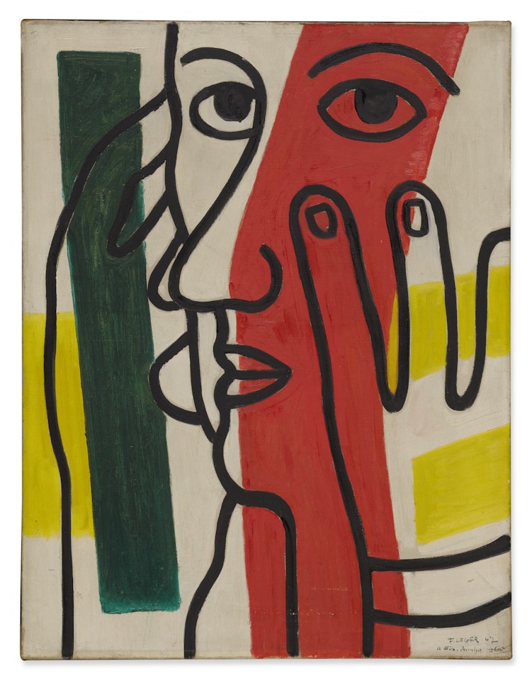 Portrait de Paul Éluard by Fernand Leger