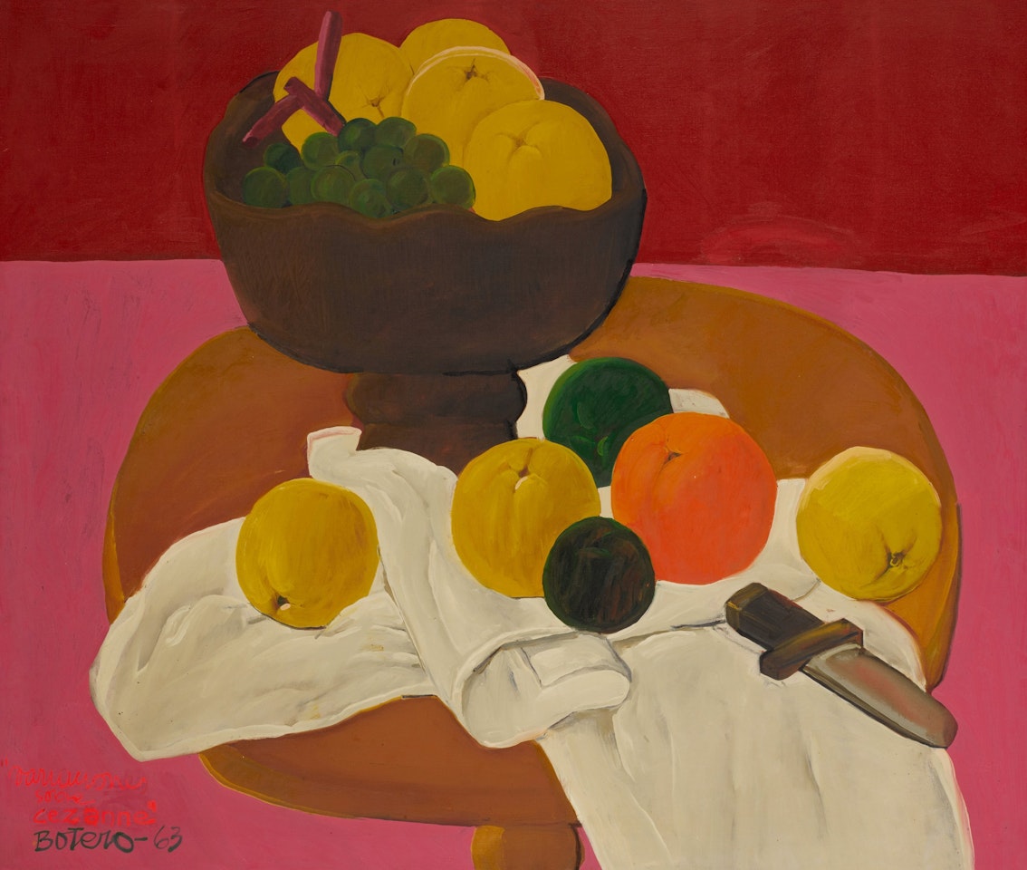 Variaciones sobre Cézanne by Fernando Botero