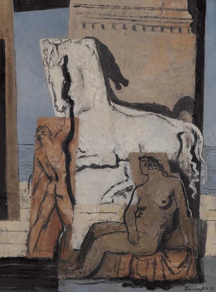 Le Cheval blanc by Jean Souverbie