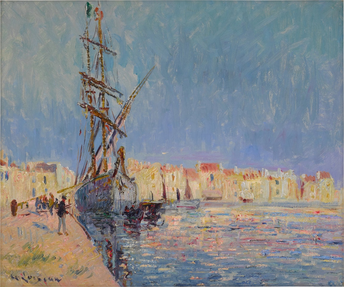 Les Martigues, le port de Ferrière by Gustave Loiseau