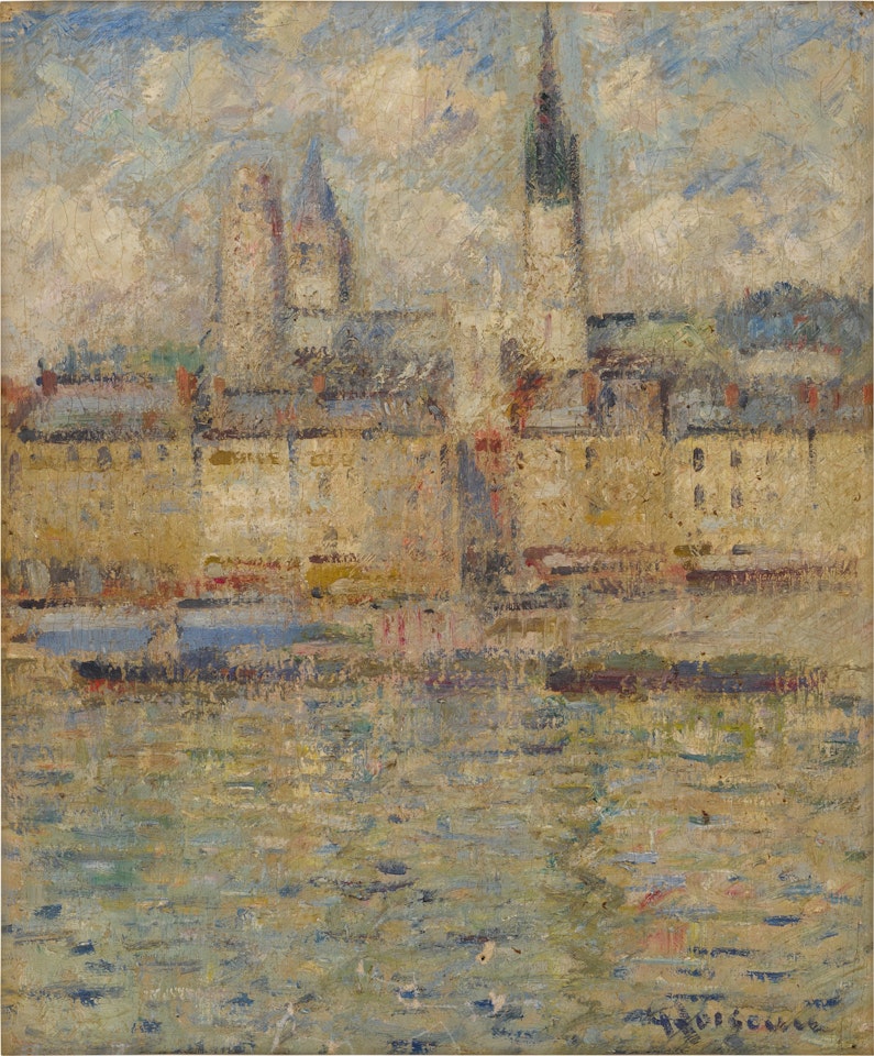 Le Port, Rouen by Gustave Loiseau