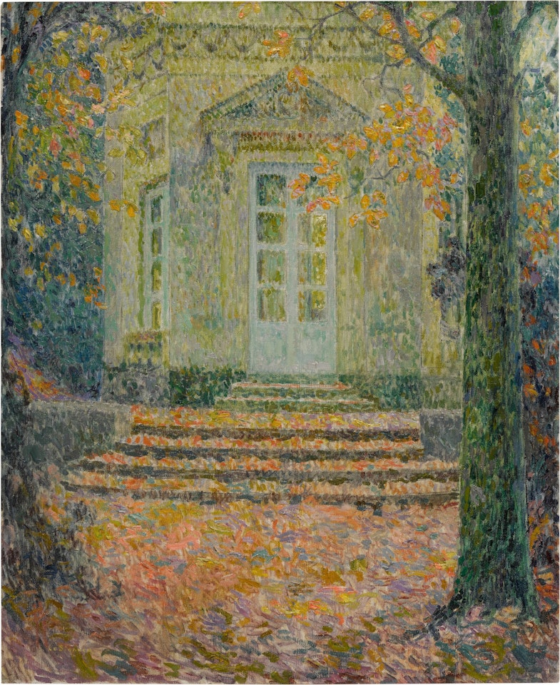 Le Pavillon de musique, automne by Henri Le Sidaner