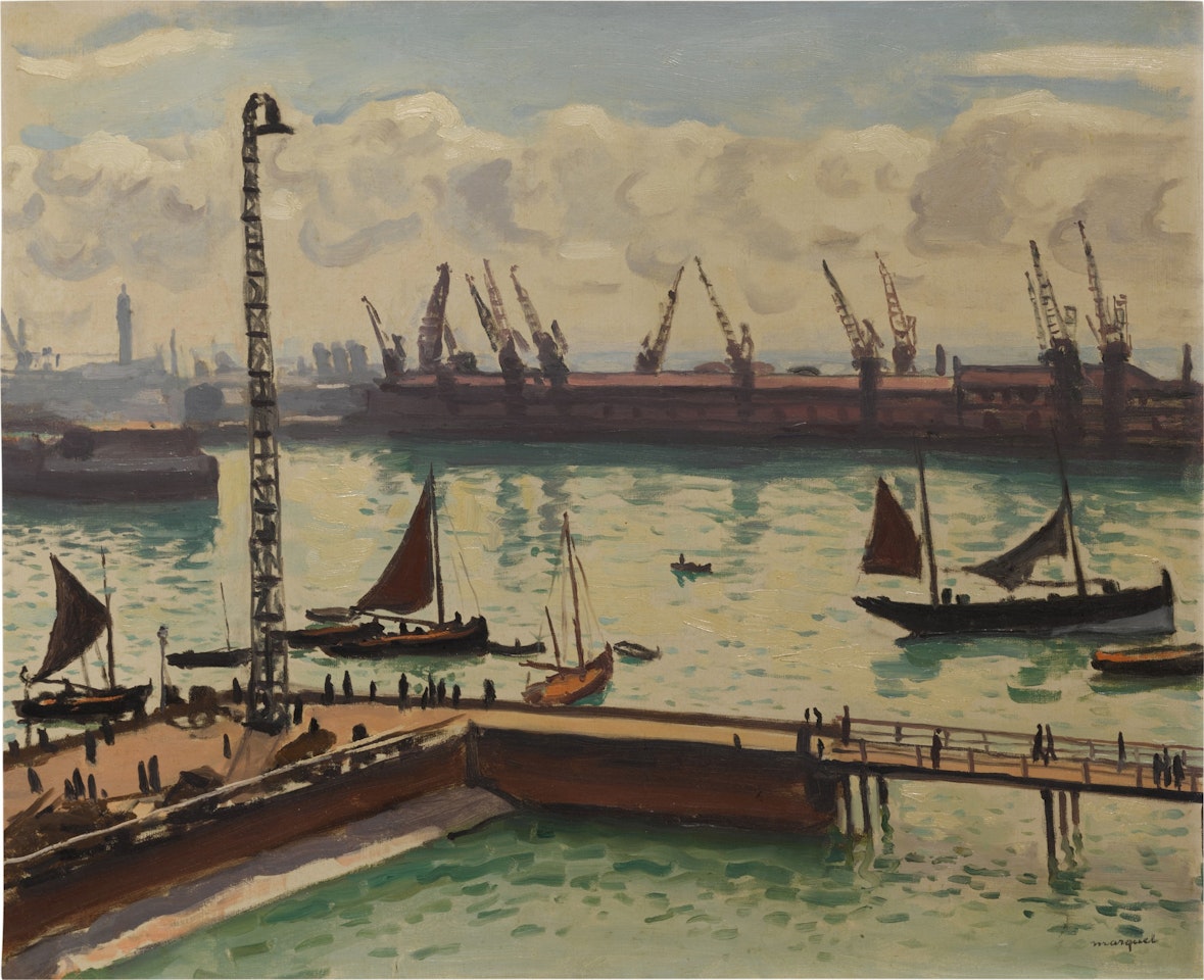 Port du Havre by Albert Marquet