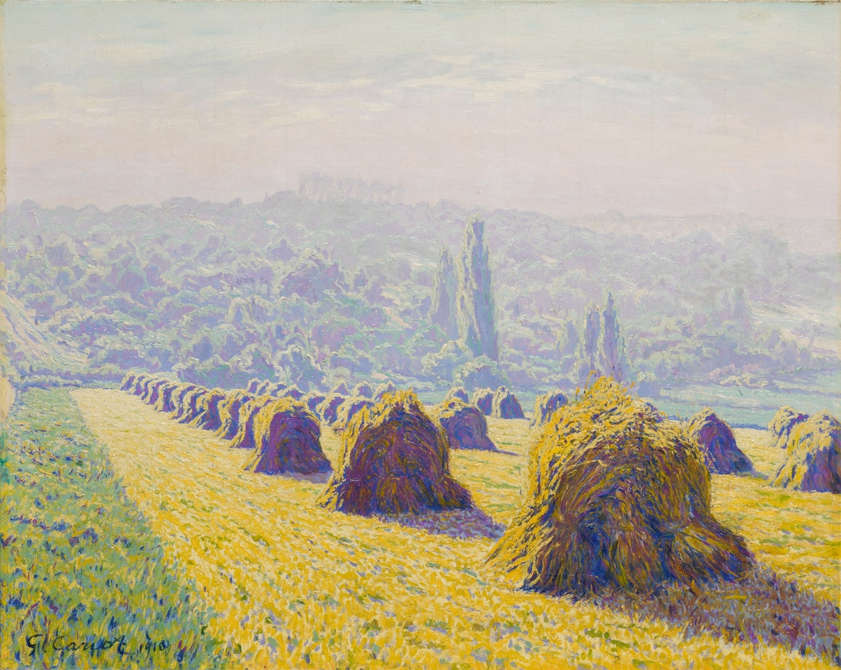 Meules by Gustave Cariot