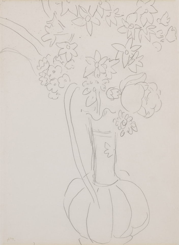 Fleurs dans un vase by Henri Matisse