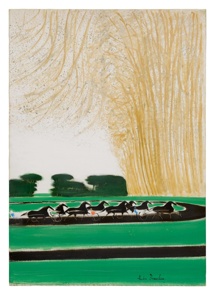 Les Chevaux, Vincennes by André Brasilier