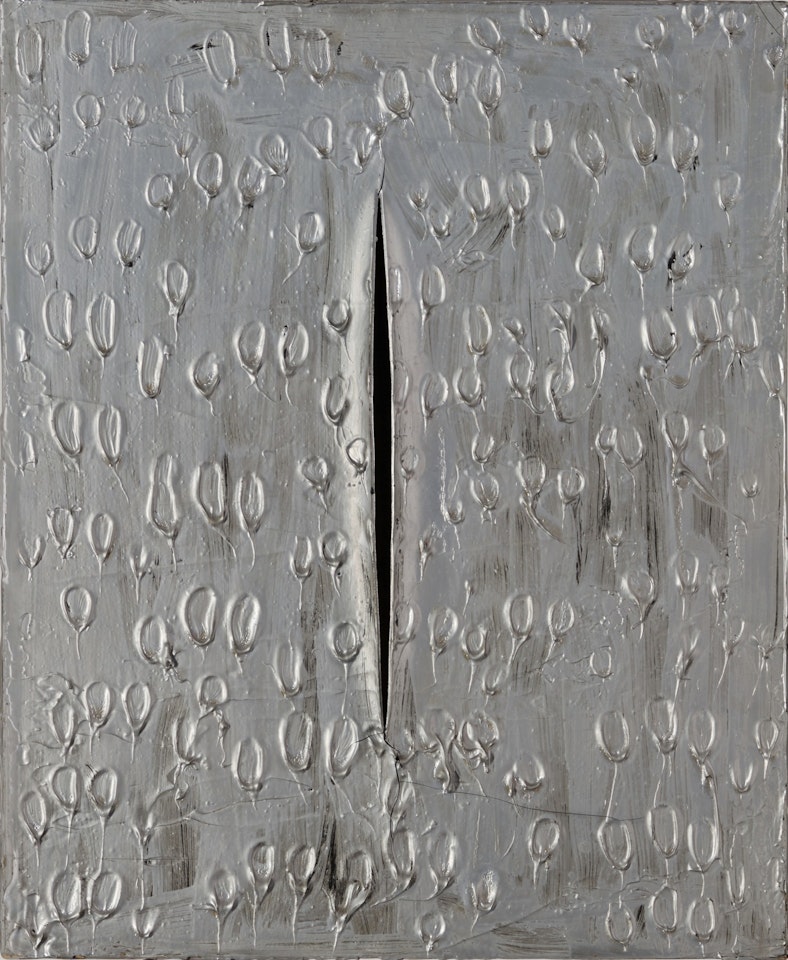 Concetto spaziale, Attesa by Lucio Fontana