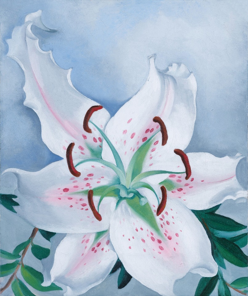 Pink Spotted Lily by Georgia O'Keeffe