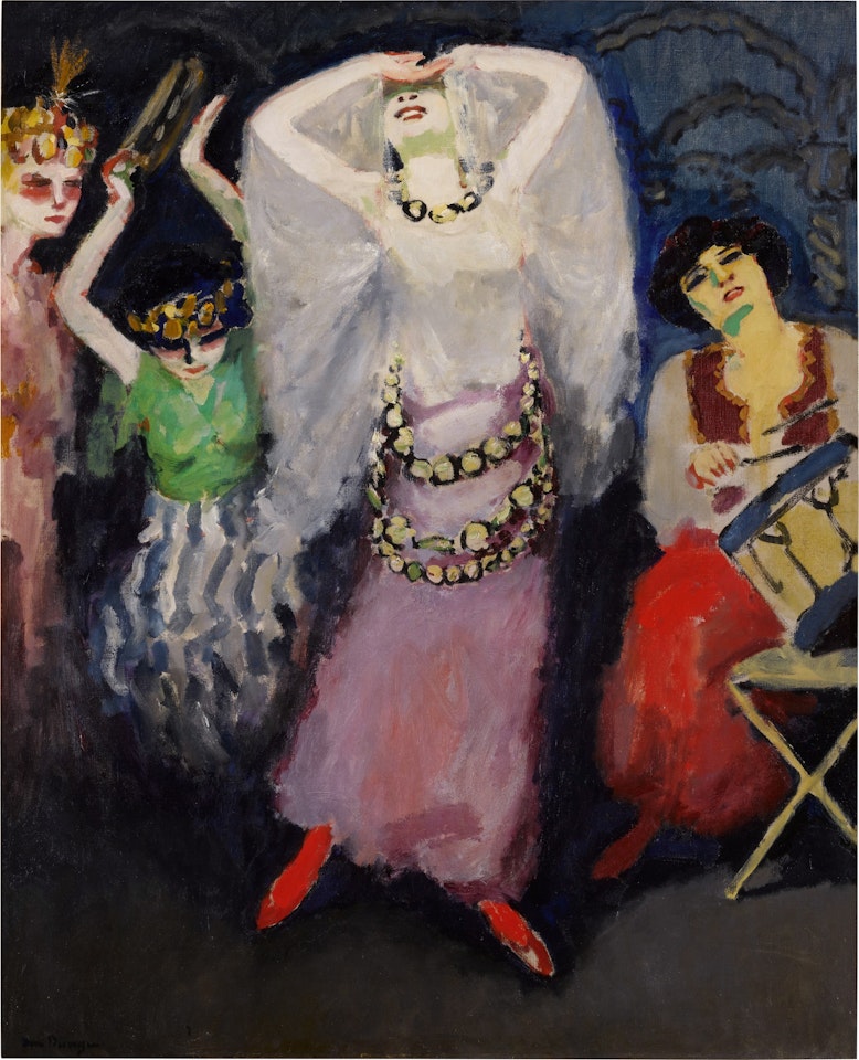 La Célèbre Fatima et sa troupe by Kees van Dongen