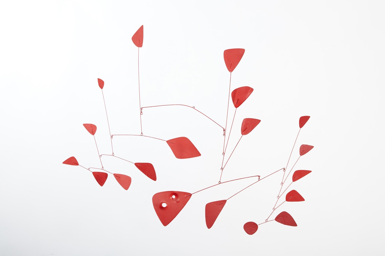 Thirty Inches of Red by Alexander Calder