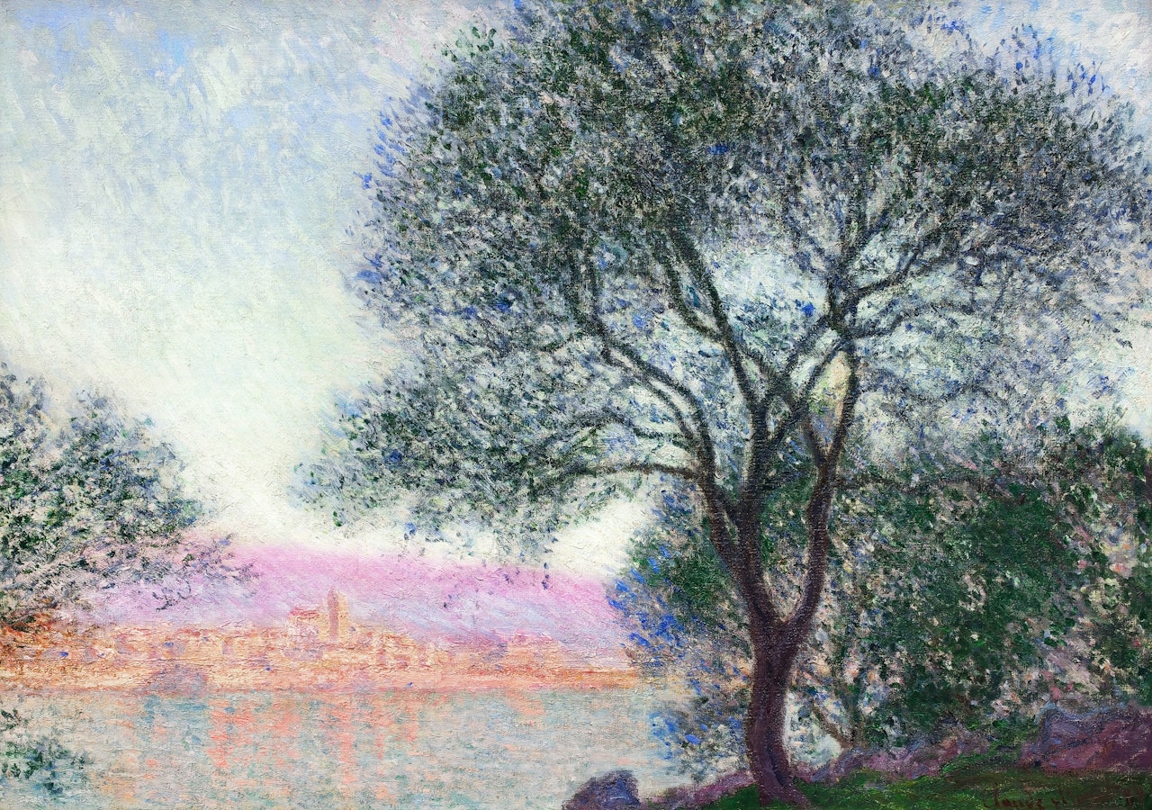 Antibes vue de la Salis by Claude Monet