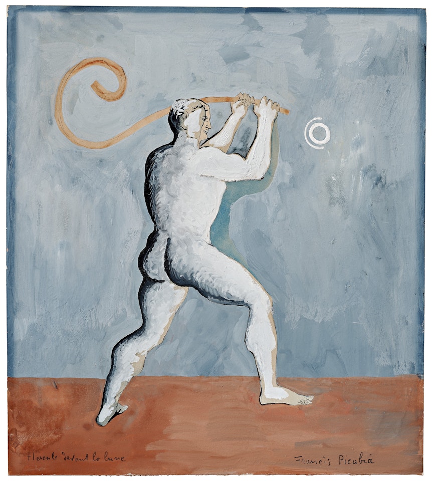 Hercule Devant La Lune by Francis Picabia