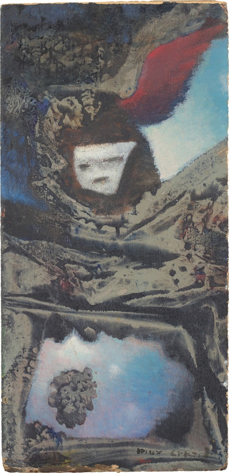 Ohne Titel (Fantôme angélique) by Max Ernst
