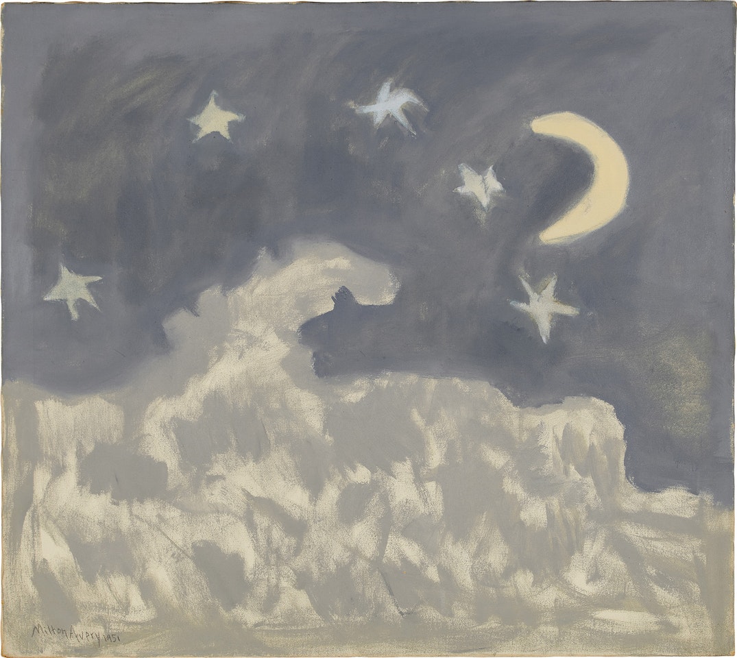 Sea and Stars by Milton Avery