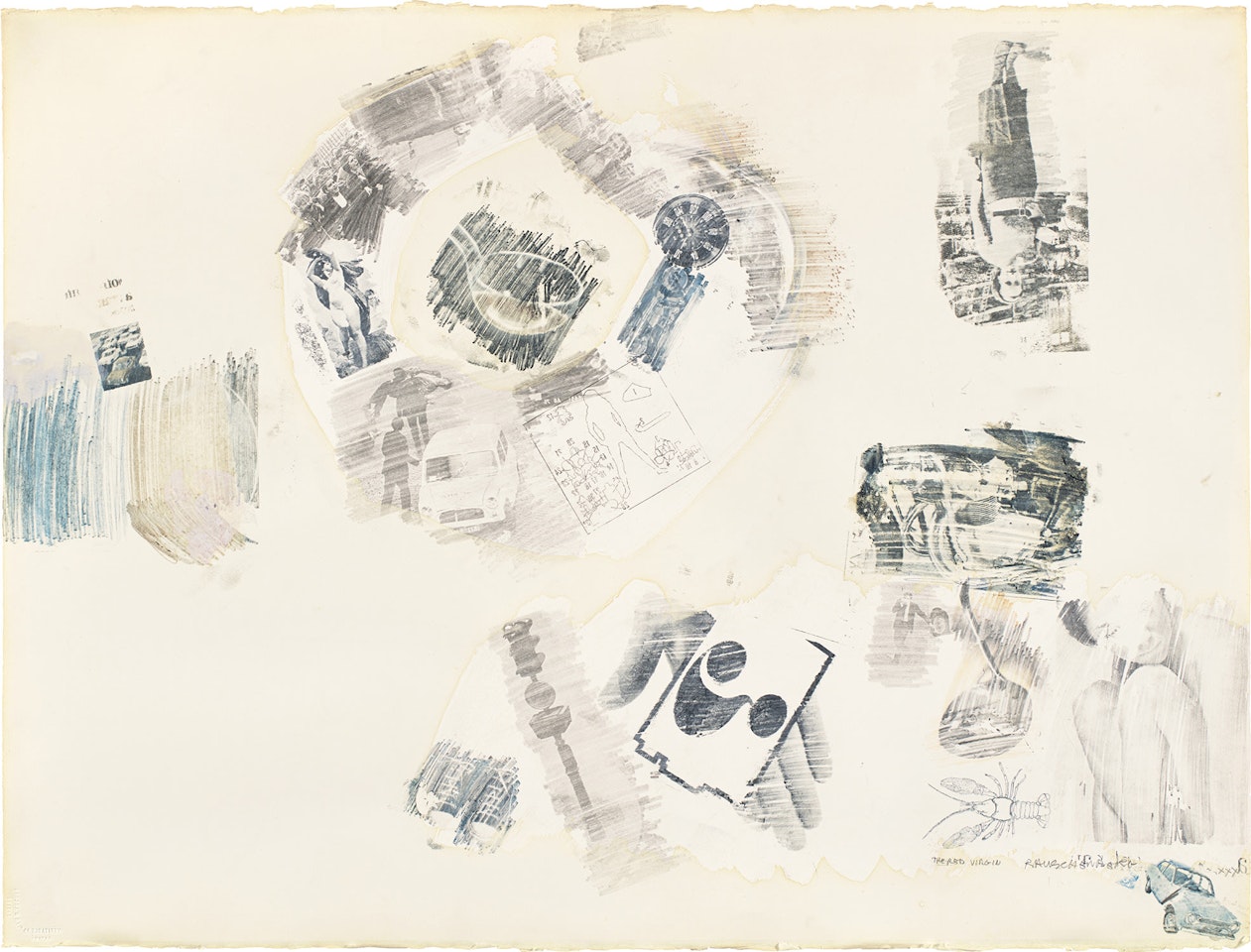 The Red Virgin by Robert Rauschenberg