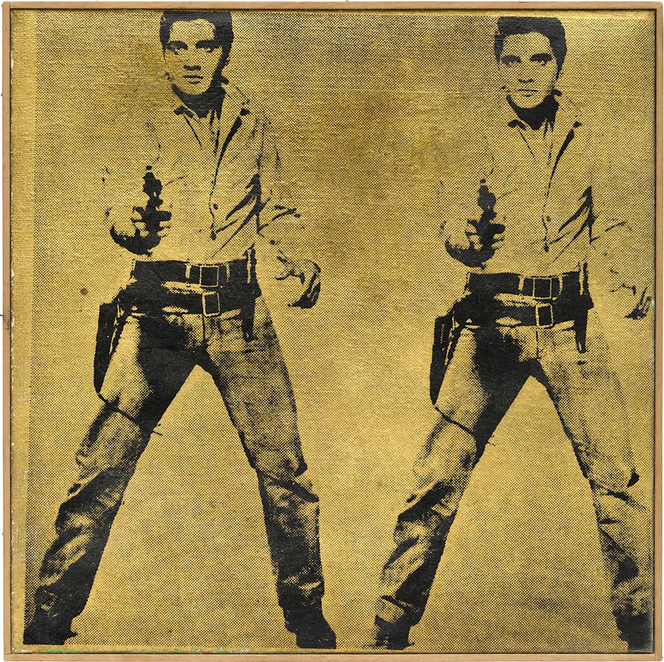 Andy Warhol 'Two Elvis' 1964 by Richard Pettibone