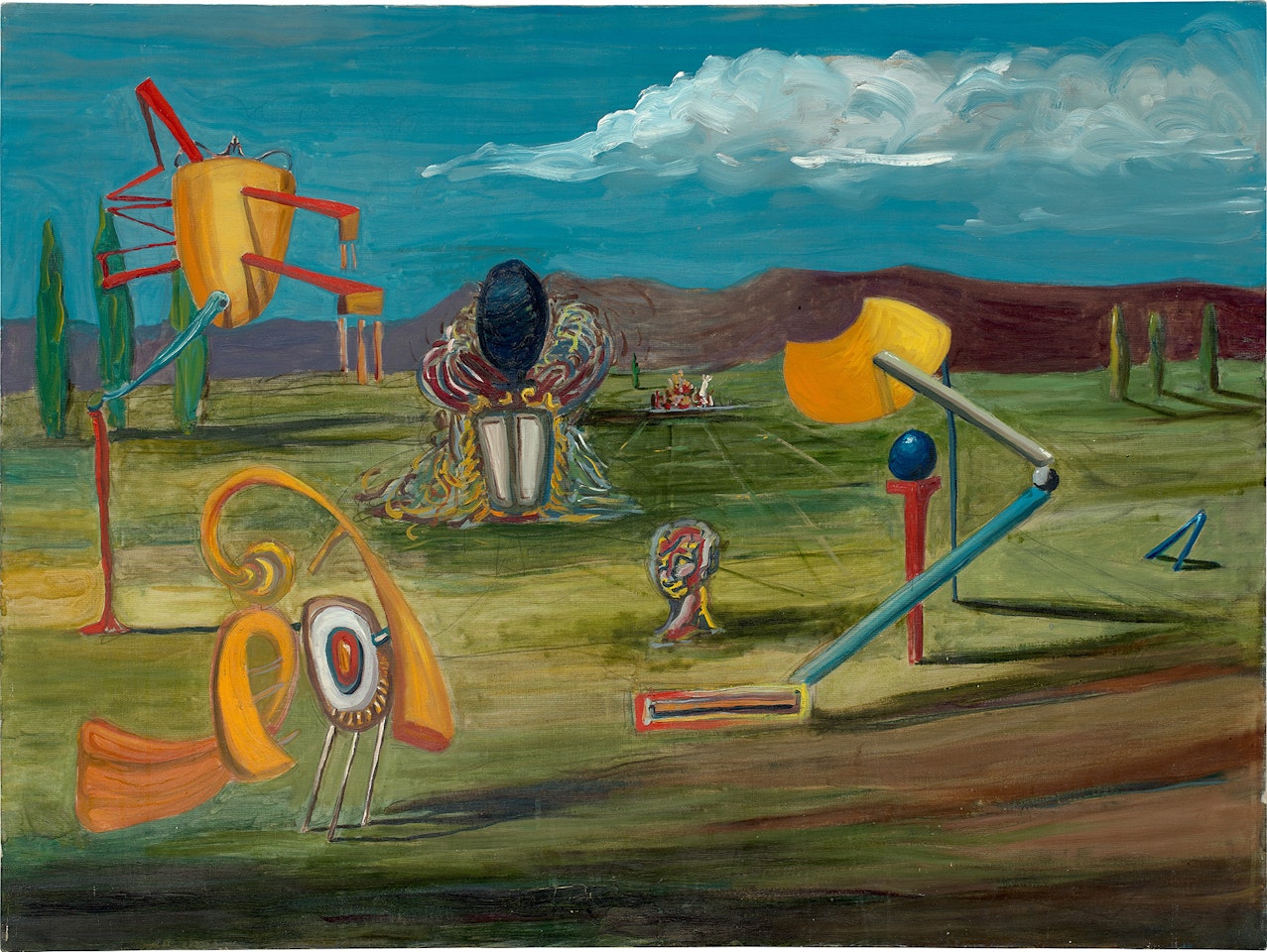 Untitled (Large Landscape) by George Condo