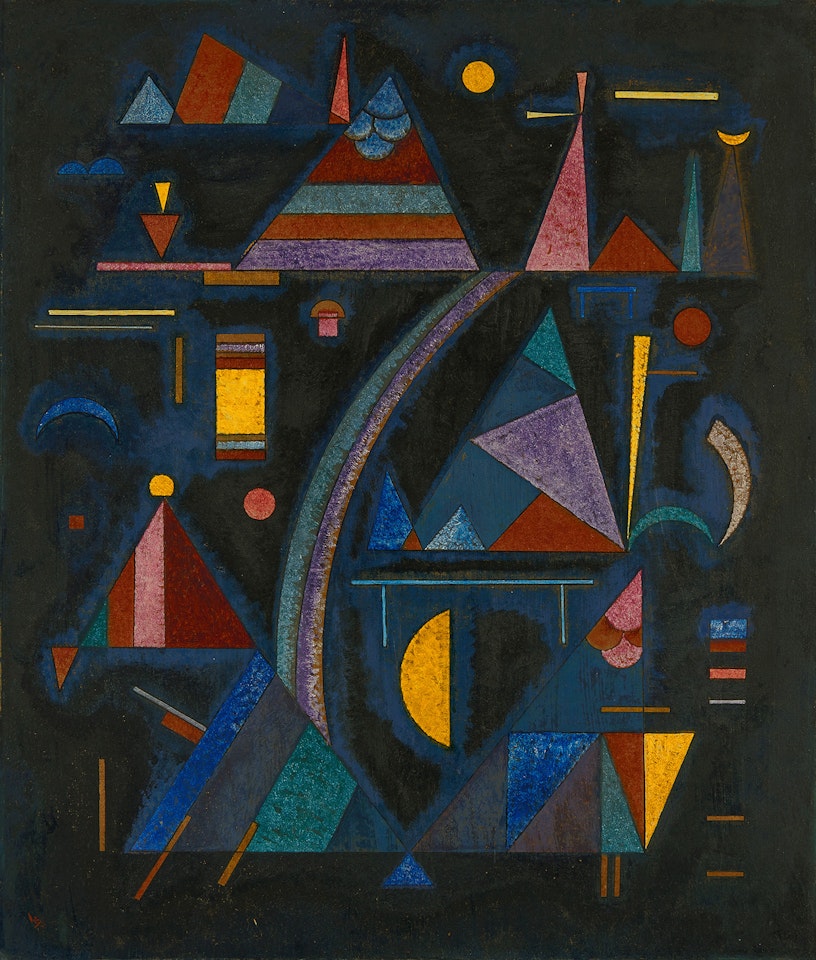 Fliessend by Wassily Kandinsky