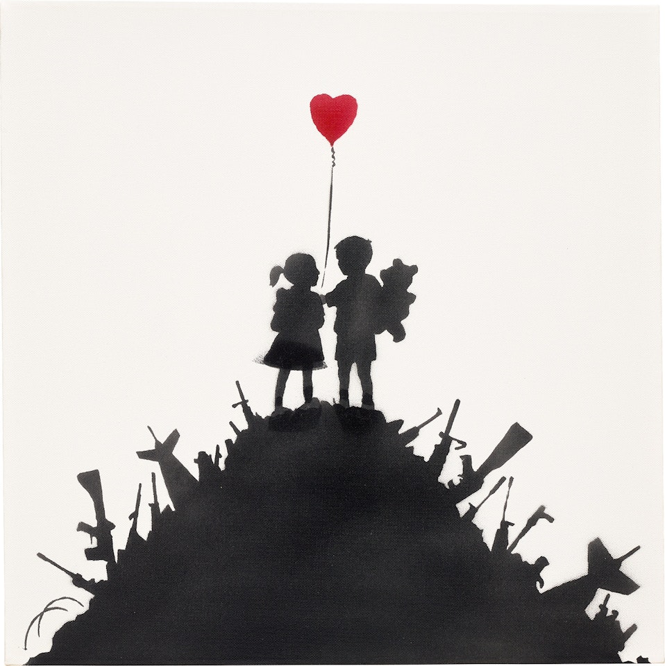 Kids on Guns by Banksy