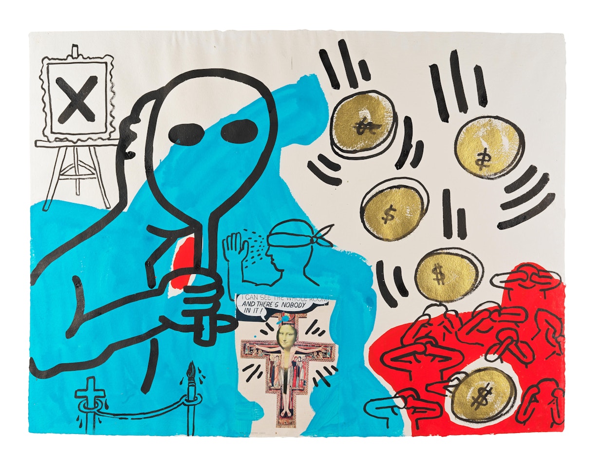 I can see the whole room ... and there's nobody in it by Keith Haring