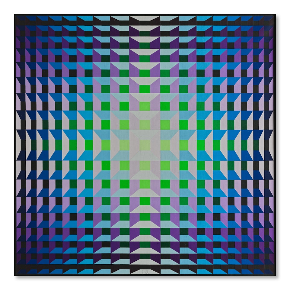 Structure Ambigüe Quadri BVV by Jean-Pierre Yvaral