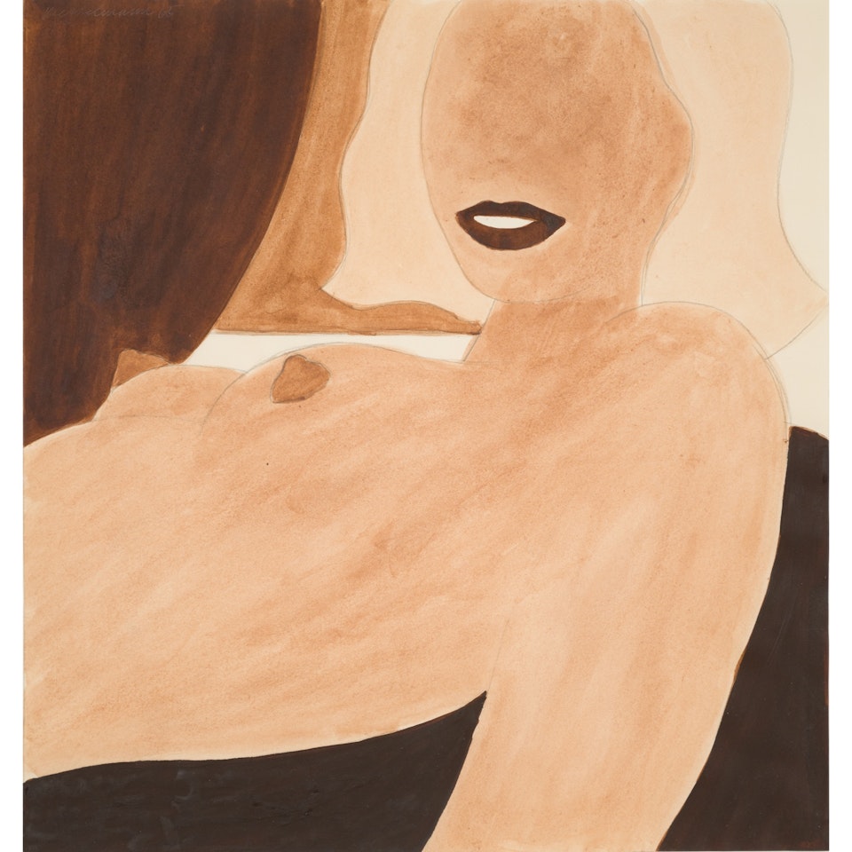 STUDY FOR GREAT AMERICAN NUDE #59 by Tom Wesselmann