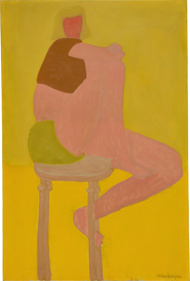 Brown Bolero by Milton Avery