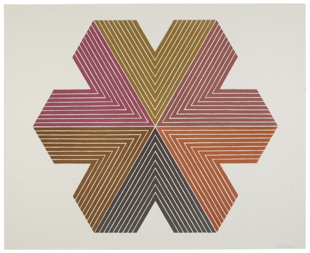 Star of Persia I, from Star of Persia Series by Frank Stella