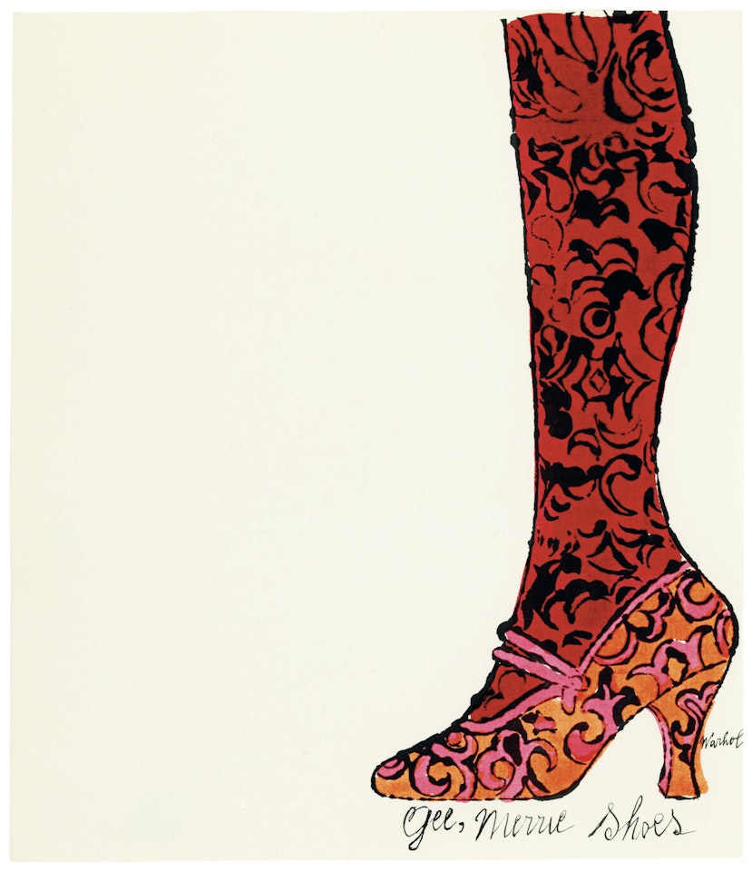 Gee Merrie Shoes by Andy Warhol