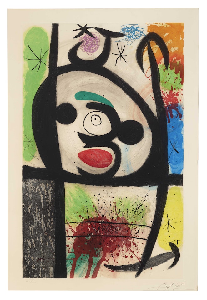 La Femme toupie by Joan Miró