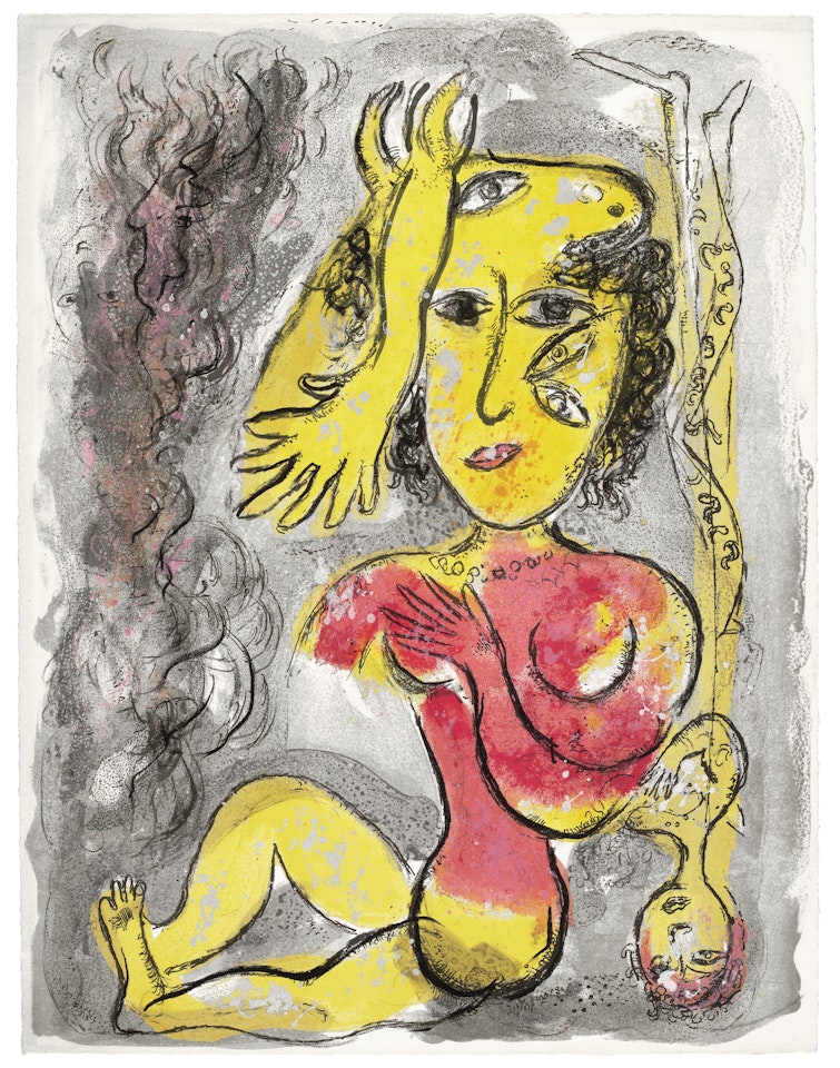 Le Cirque: one plate by Marc Chagall