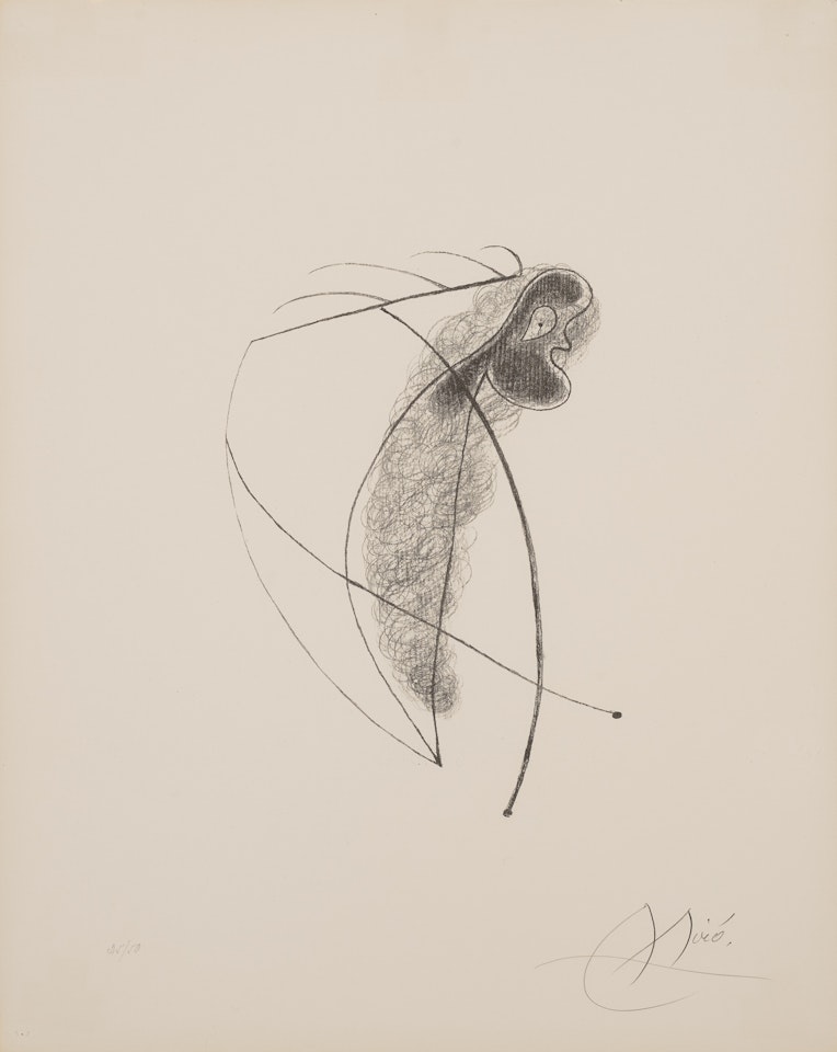 Lithograph III by Joan Miró