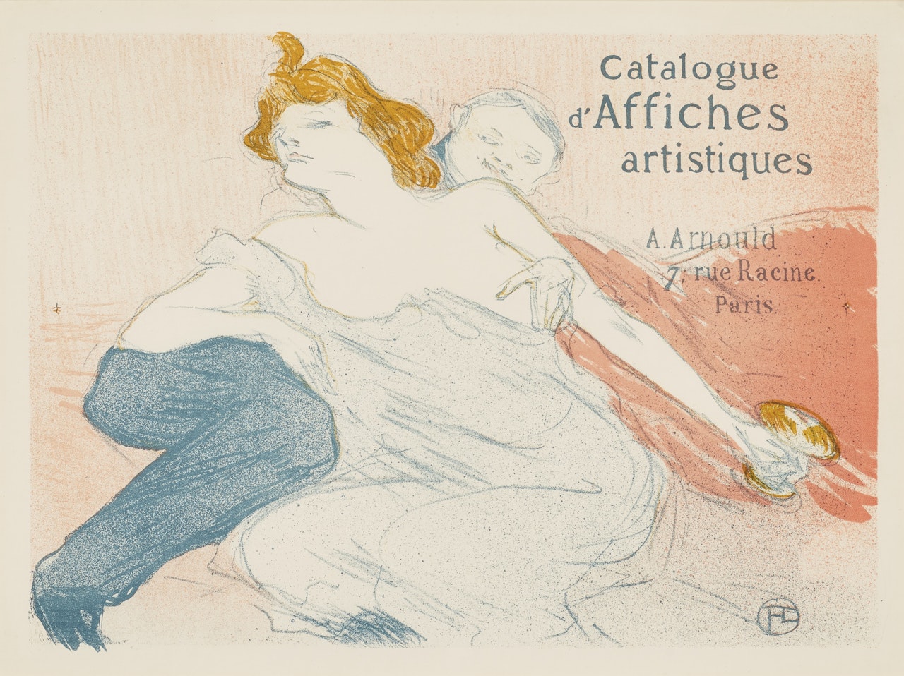 Débauche (deuxième planche) by Henri de Toulouse-Lautrec