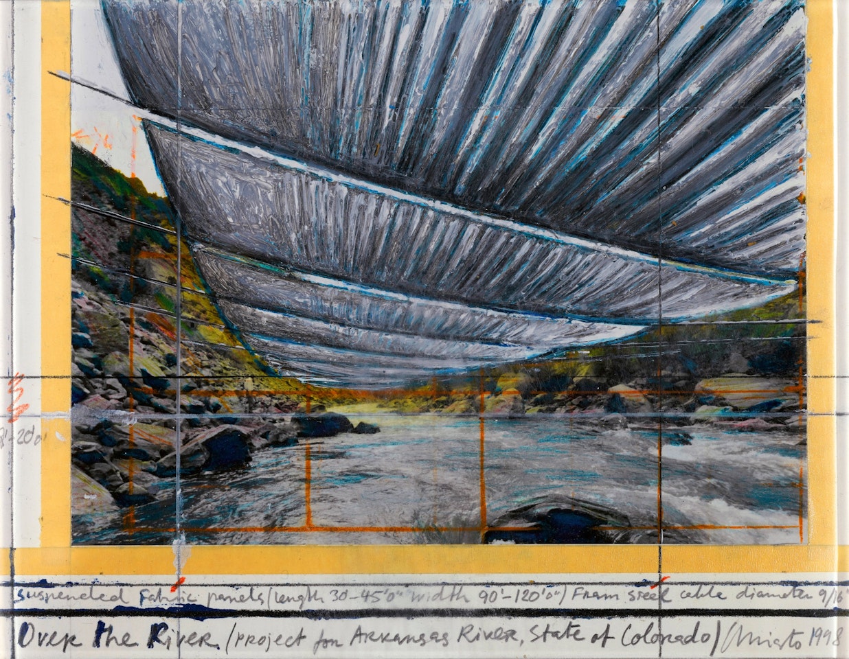 Over The River (Project for Arkansas River, State of Colorado) by Christo