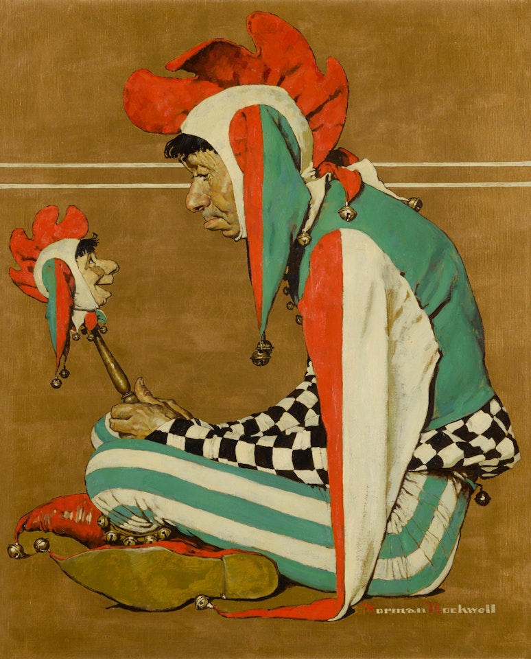 The Jester by Norman Rockwell