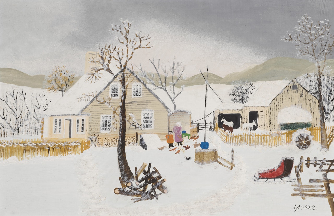 March by Grandma Moses
