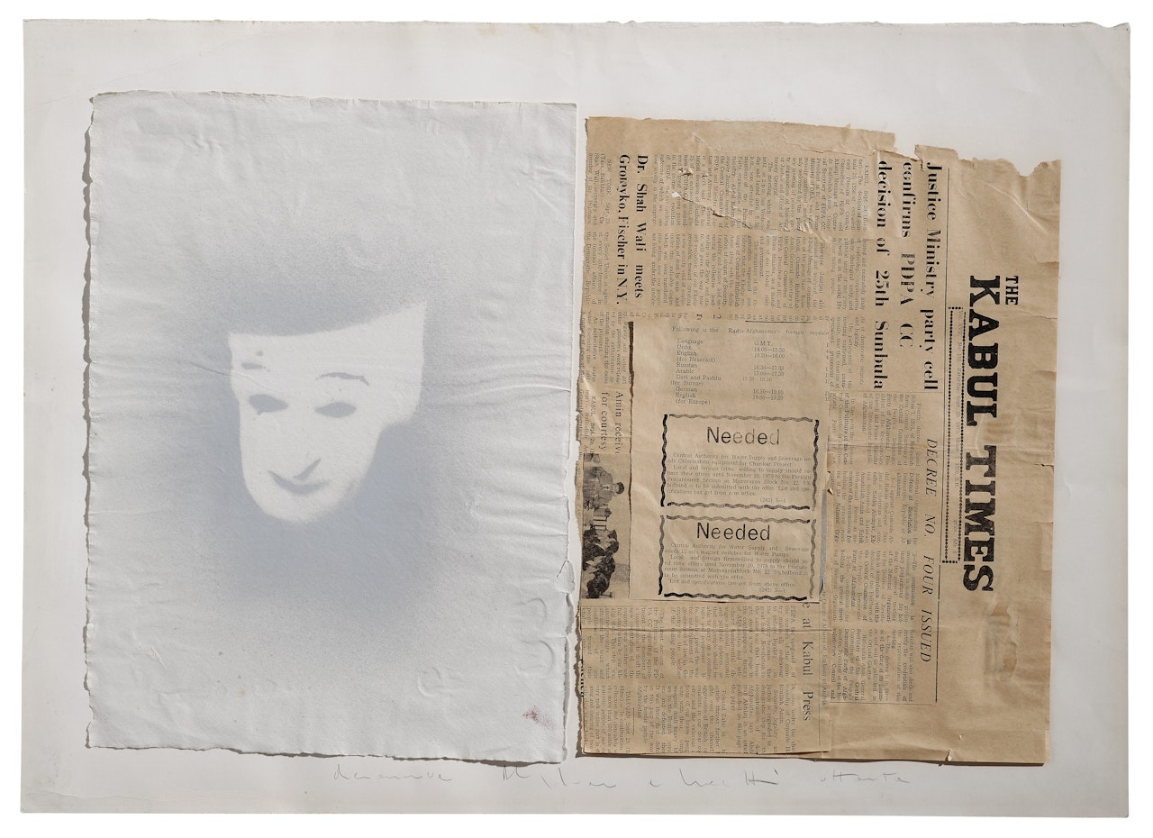 Senza titolo (The Kabul Times) by Alighiero Boetti