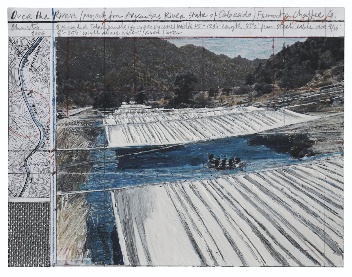 Over the River (Project for Arkansas River, State of Colorado) by Christo