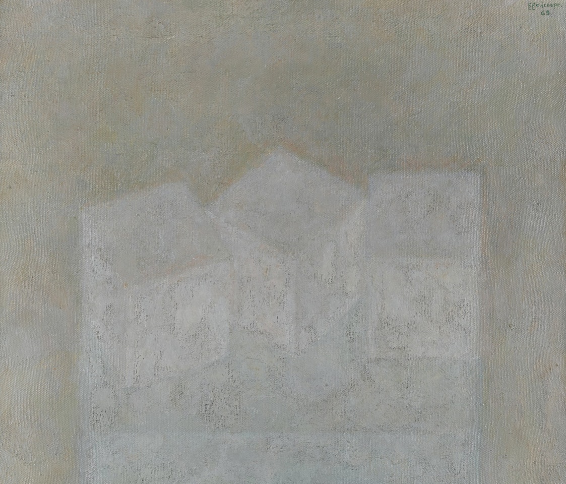 Composition with Three Cubes by Vladimir Weisberg