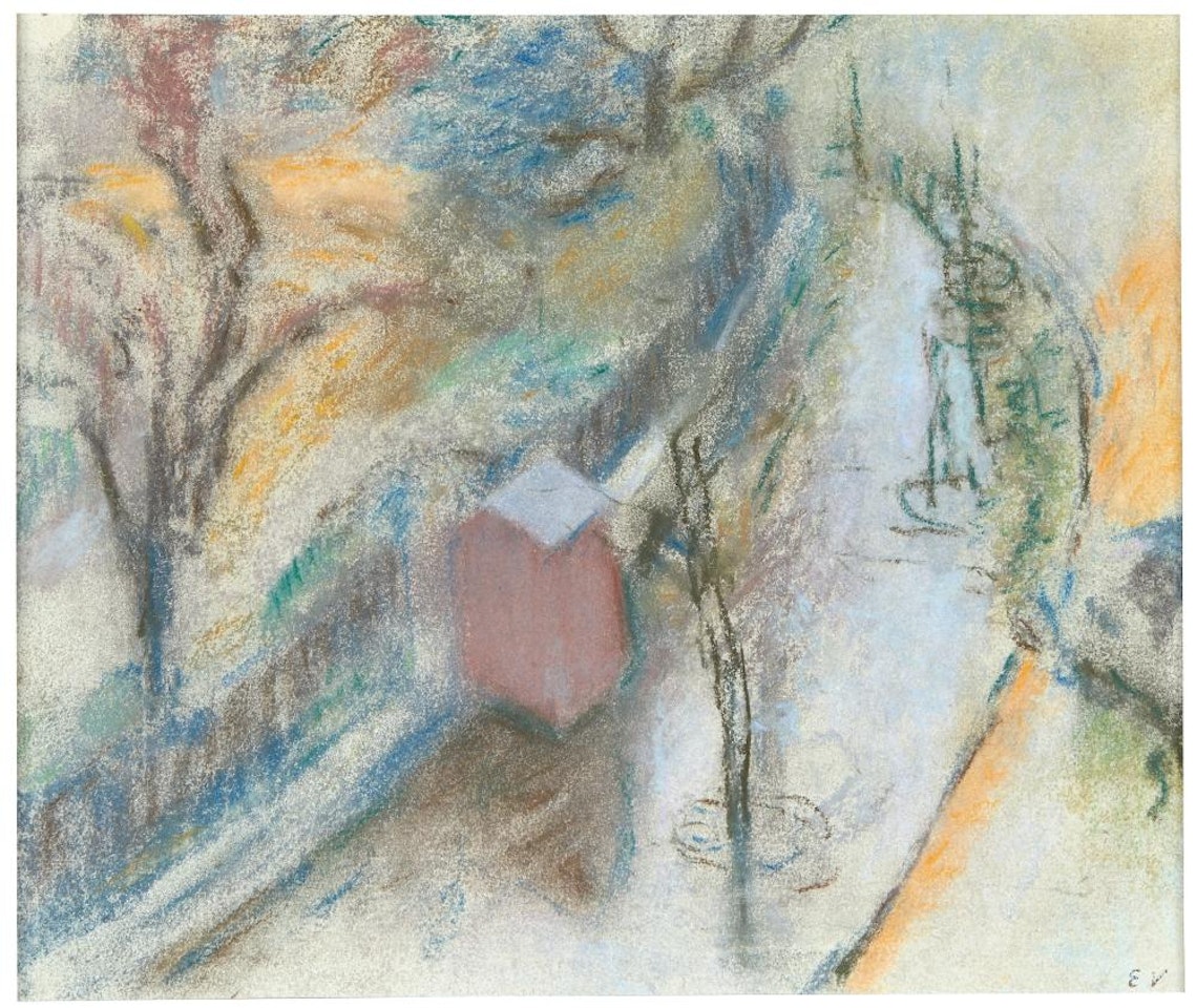 La Guérite du cantonnier  by Édouard Vuillard