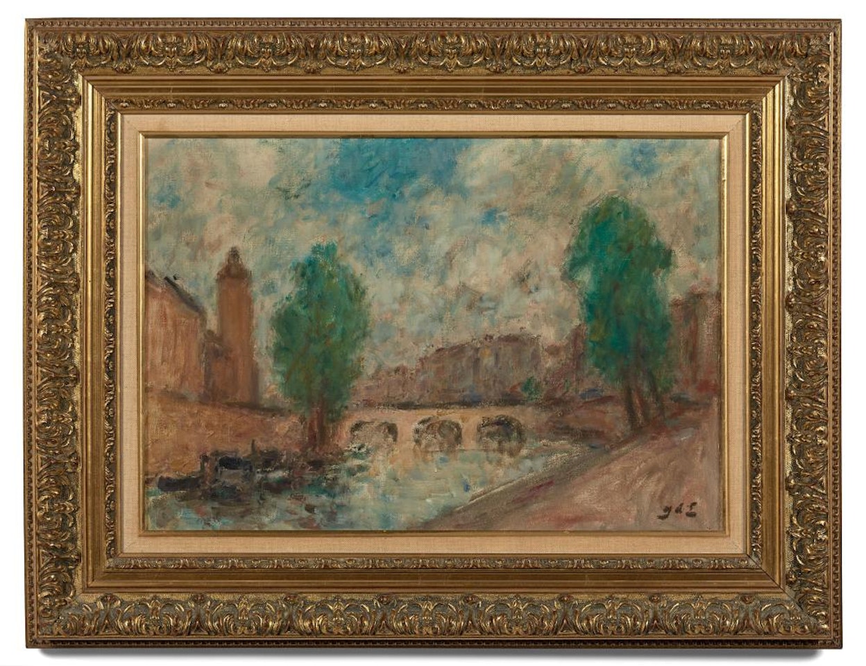 Vue de Paris, le Pont Neuf  by Georges d’Espagnat