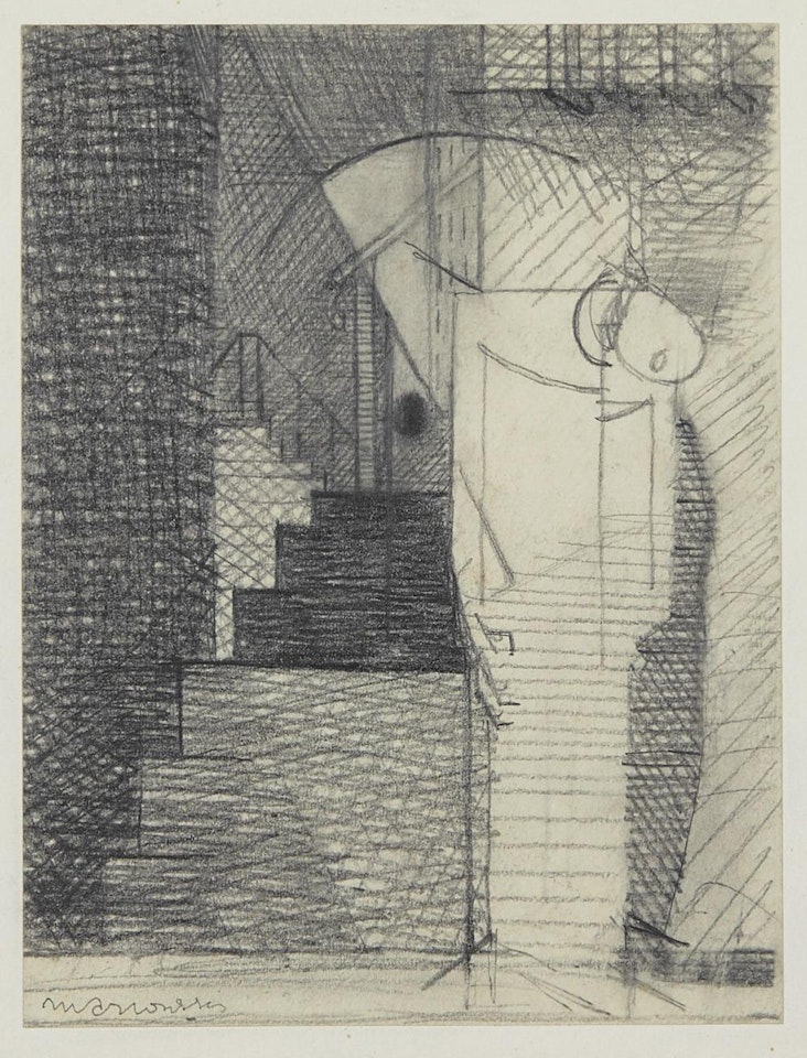 La mort de Nerval by Louis Marcoussis