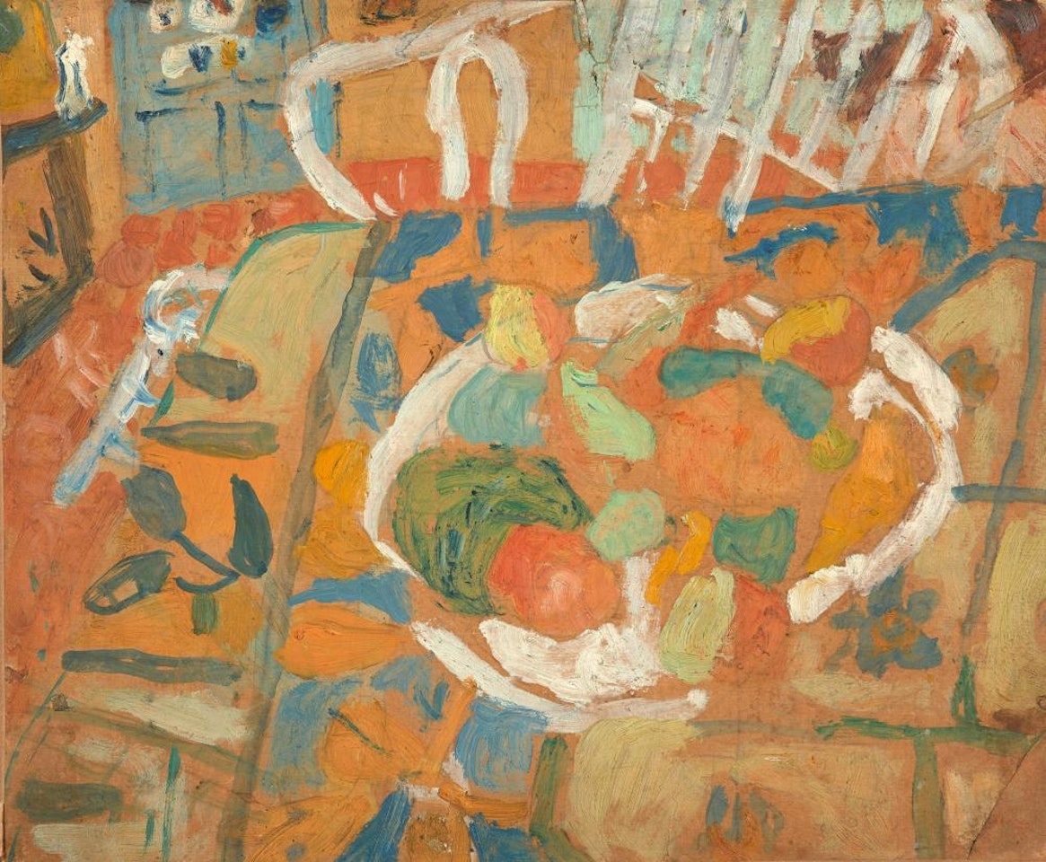 Nature morte au bol de fruits by Jean Pougny