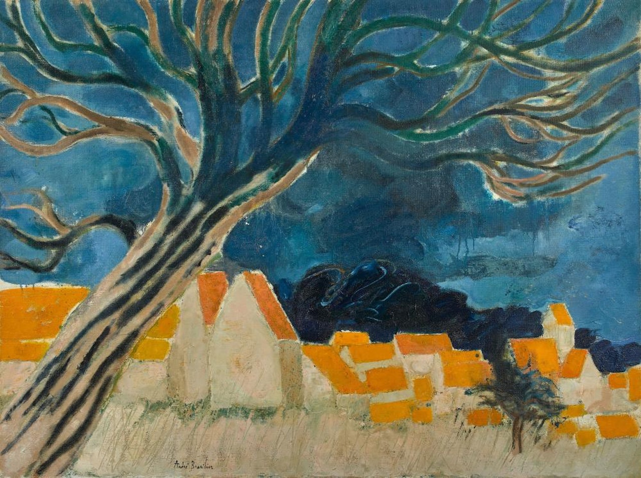 Village du Tardenois by André Brasilier