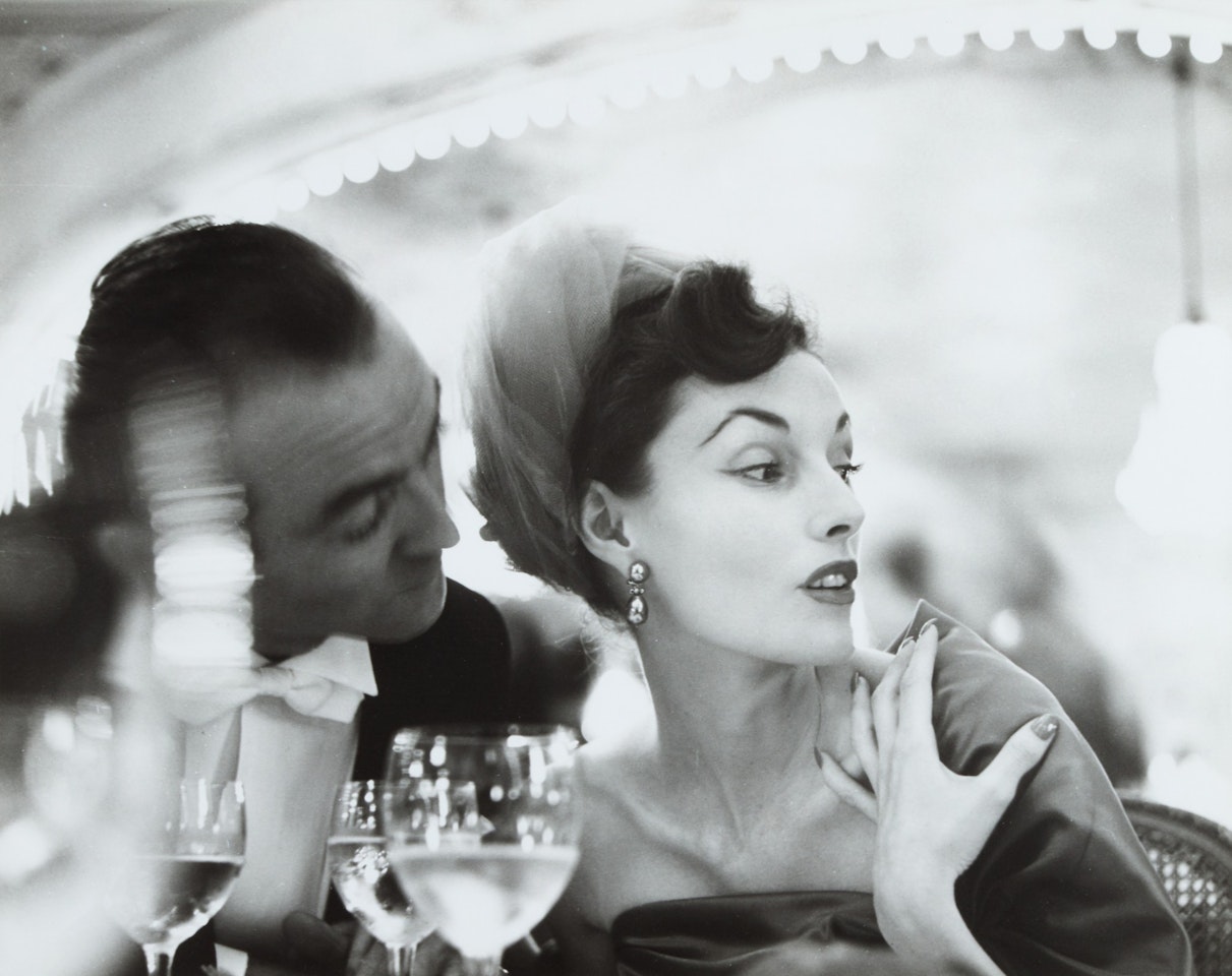 Elise Daniels, Turban by Paulette, Pre-Catelan, Paris', August 1948 by Richard Avedon