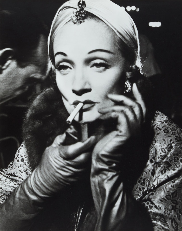Marlene Dietrich, Turban by Dior, The Ritz, Paris', August 1955 by Richard Avedon