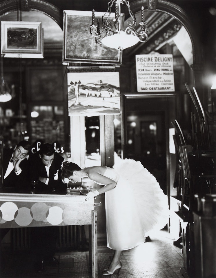 Suzy Parker, Evening Dress by Lanvin-Castillo, Café des Beaux Arts, Paris' by Richard Avedon
