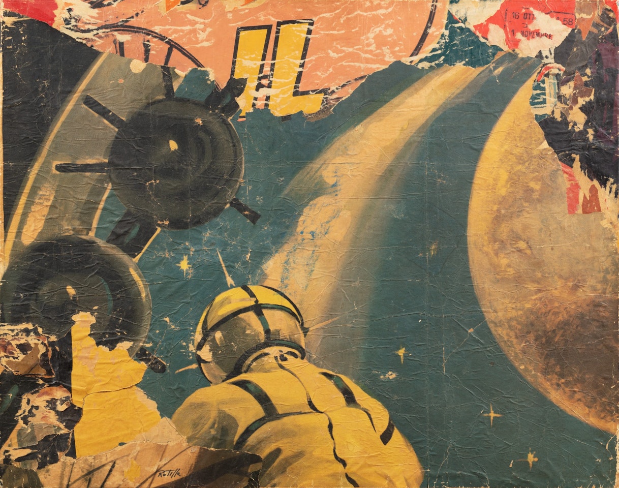 Untitled by Mimmo Rotella